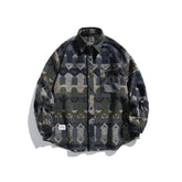 Ethnic Style Shirt Vintage Jacket